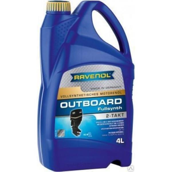 Масло RAVENOL Outboardoel 2T Mineral 4 л в Хабаровске