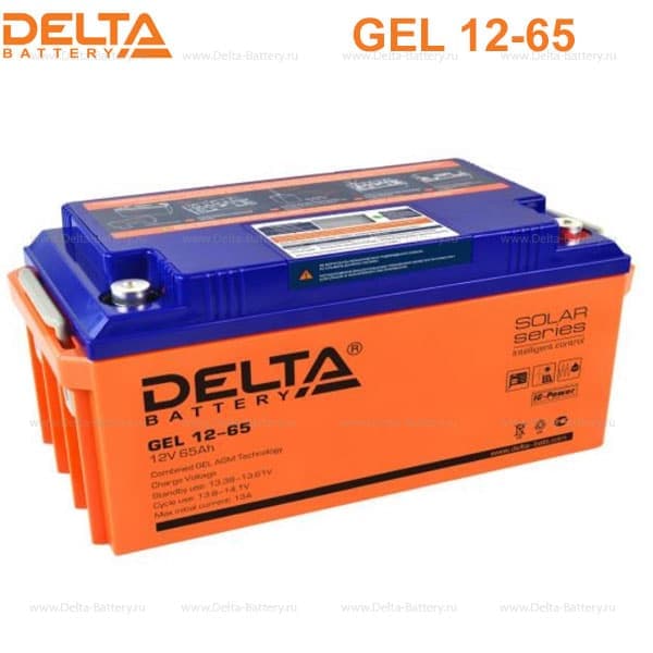 Аккумуляторная батарея Delta GEL 12-65 в Хабаровске