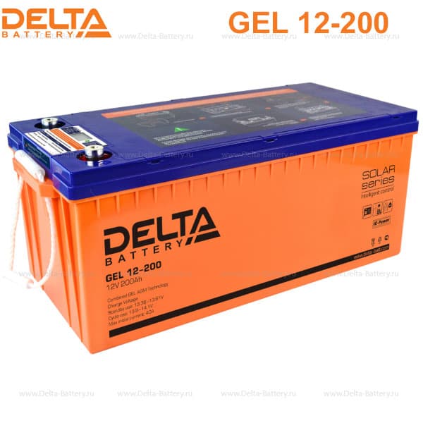 Аккумуляторная батарея Delta GEL 12-200 в Хабаровске
