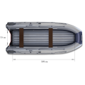 Надувная лодка Флагман DK 430 I JET в Хабаровске